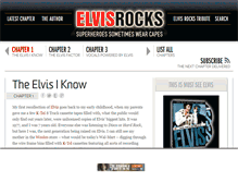 Tablet Screenshot of elvisrocks.com